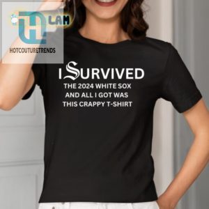 2024 White Sox Survivor Tshirt Hilarious Unique Souvenir hotcouturetrends 1 1