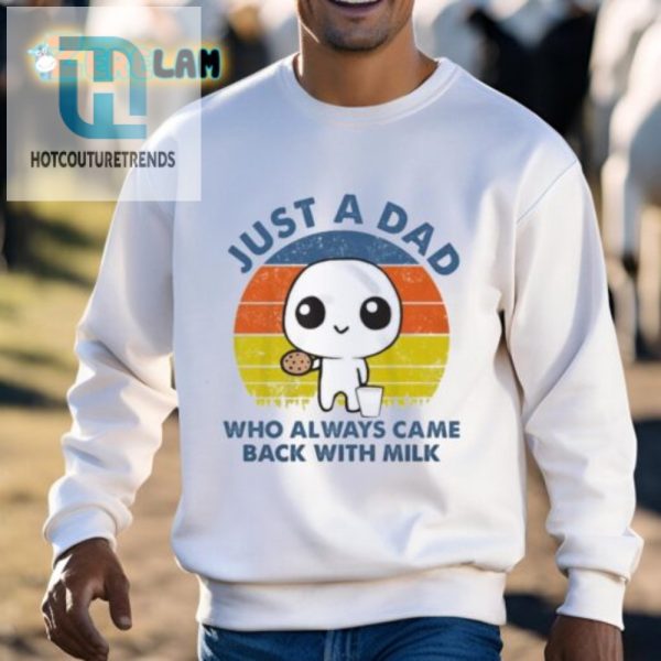 Dads Milk Run Shirt Hilariously Unique Reliable Dad Tee hotcouturetrends 1 2