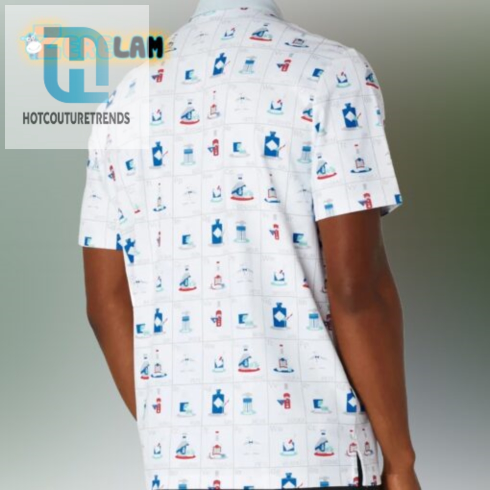 Swing In Style Cam Smiths Quirky Penguin Golf Polo