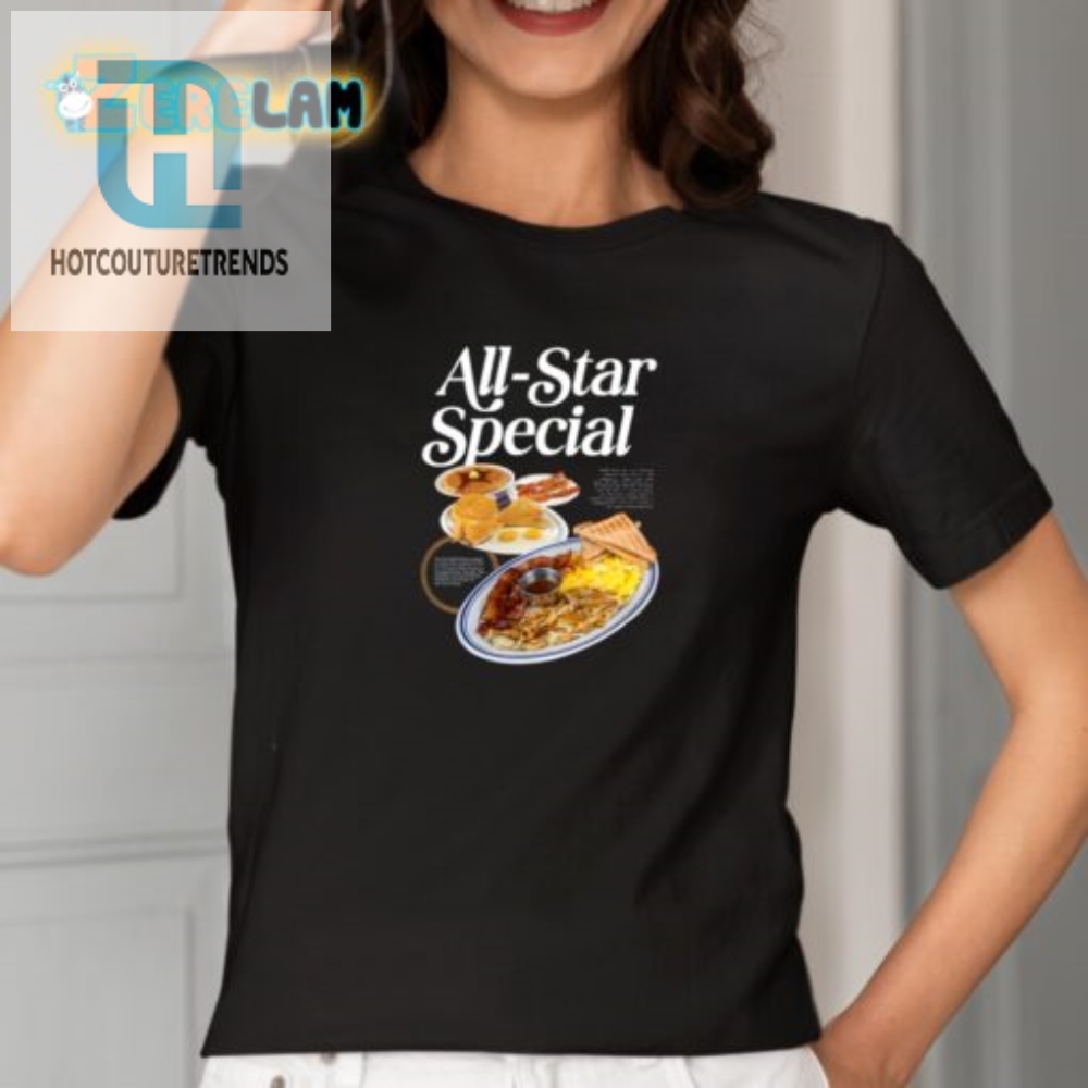 Rock Your Morning Hilarious All Star Breakfast Shirt