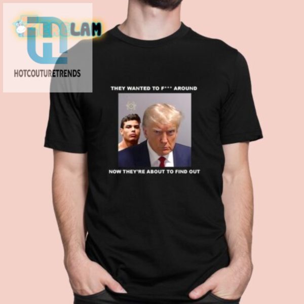 Funny Trump X Paulo Mugshot Shirt Unique Bold Apparel hotcouturetrends 1
