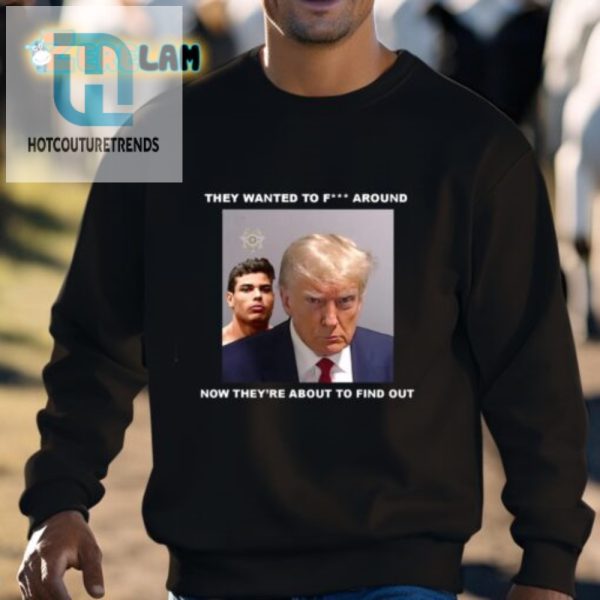 Funny Trump X Paulo Mugshot Shirt Unique Bold Apparel hotcouturetrends 1 2