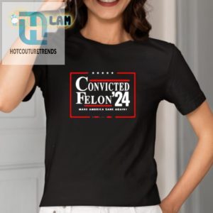 Funny Convicted Felon 24 Shirt Make America Sane Again hotcouturetrends 1 6