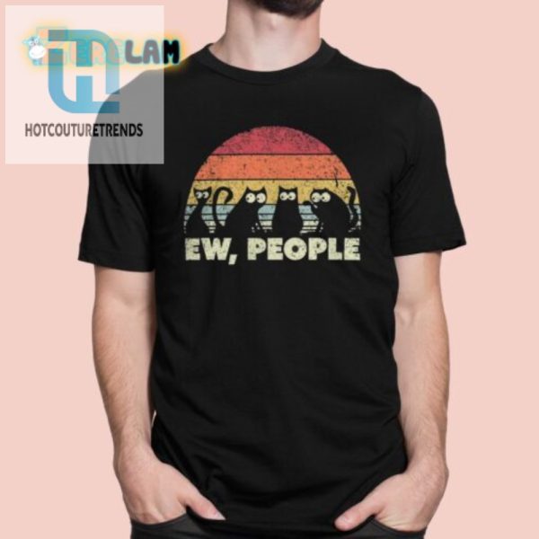 Funny Ew People Cat Shirt Perfect For Introverts Cat Lovers hotcouturetrends 1