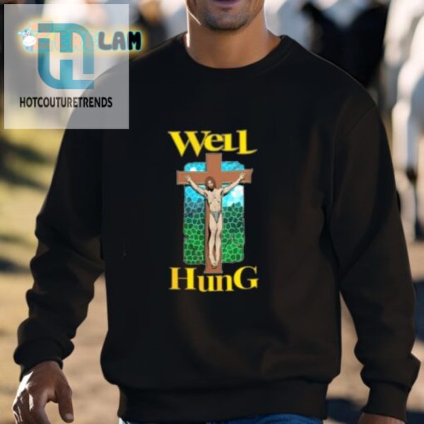 Get Hung Up Hilarious Unique Jesus Shirt hotcouturetrends 1 2