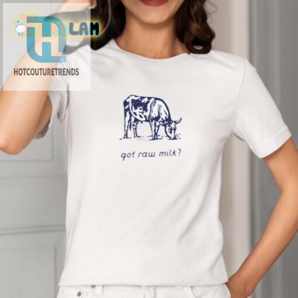 Get Mooving In Style Raw Milk Shirt From Turning Point Usa