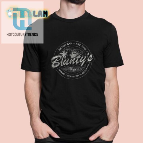 Rock The Beach With Bluntys Hilarious Unique Bar Shirt hotcouturetrends 1