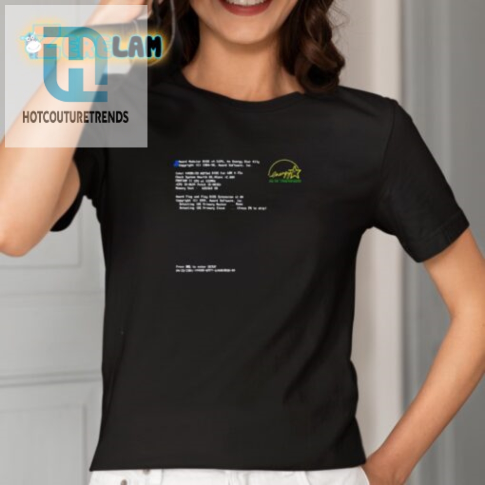 Funny Award Modular Bios Shirt  Energy Star Ally Tee
