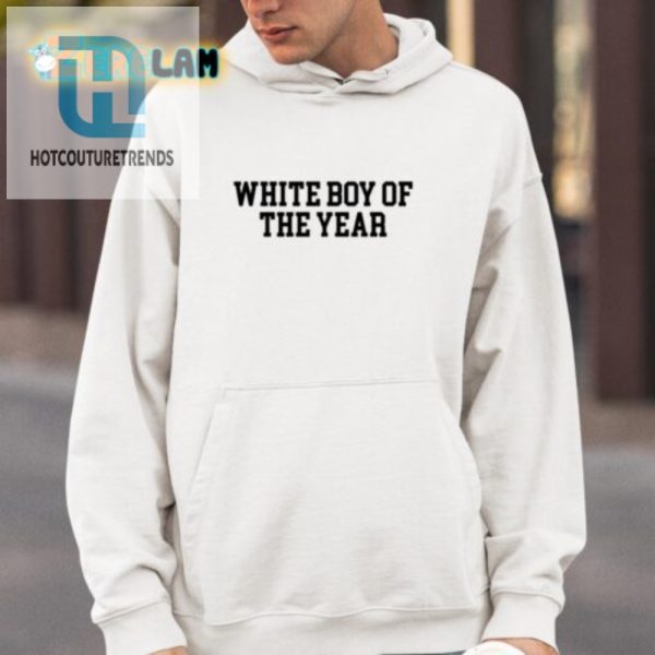 Get Noticed Funny Damielbernaldo White Boy Of The Year Tee hotcouturetrends 1 3