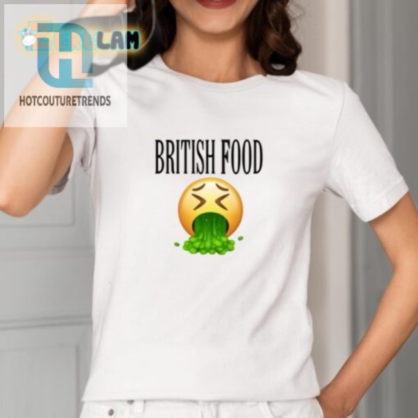 Funny British Food Vomit Emoji Shirt Unique Hilarious hotcouturetrends 1 1
