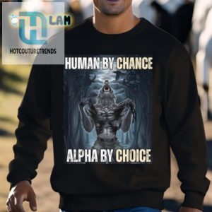 Be Alpha Not Awkward Hilarious Wolf Shirt For Humans hotcouturetrends 1 2