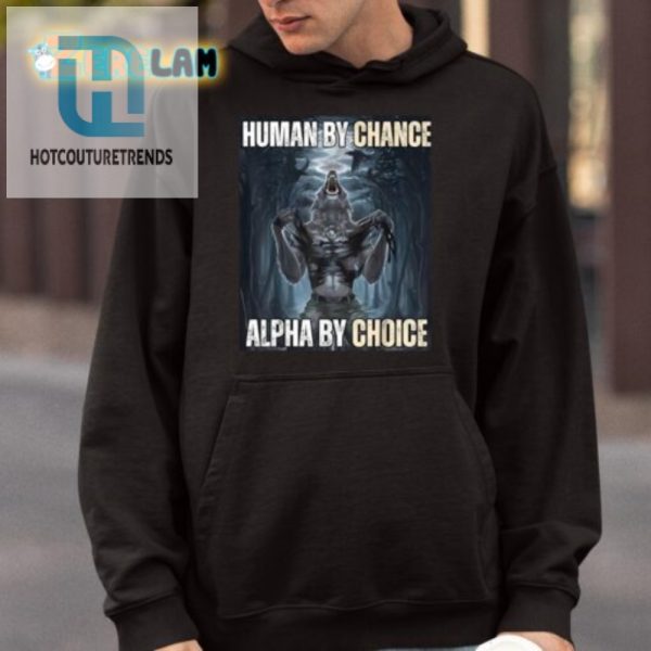 Be Alpha Not Awkward Hilarious Wolf Shirt For Humans hotcouturetrends 1 3