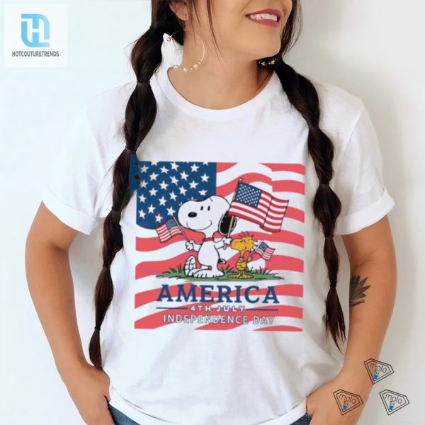 Patriotic Snoopy Woodstock 4Th Of July 2024 Usa Flag Tee hotcouturetrends 1 1