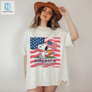Patriotic Snoopy Woodstock 4Th Of July 2024 Usa Flag Tee hotcouturetrends 1 2