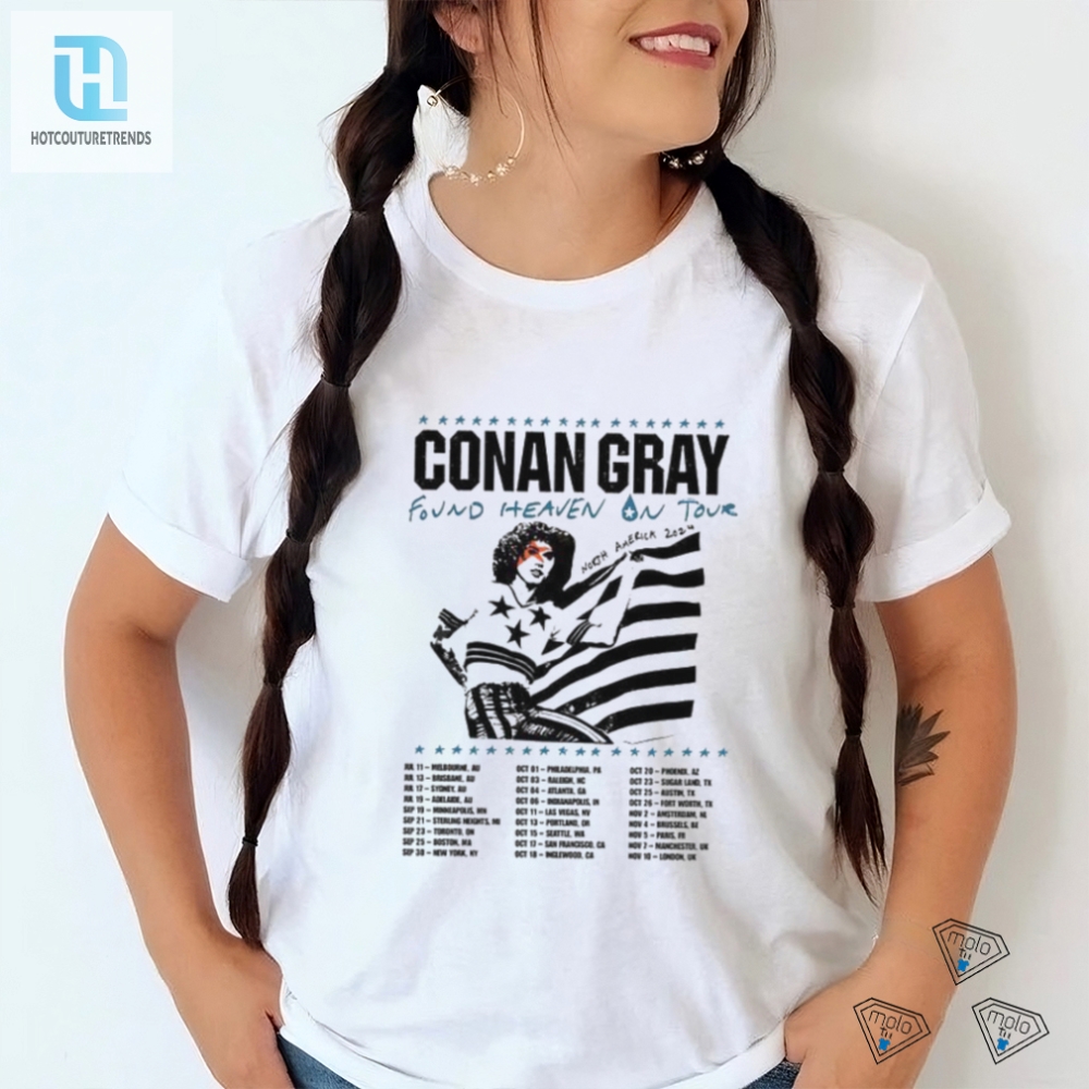 Score Heaven With Conan Grey 2024 Tour Tee  Laughs  Style