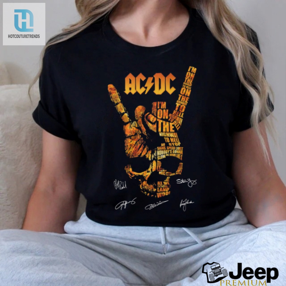 Rock Out In Style Get Your Hilarious Pwr Highway To Hell Tee
