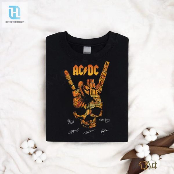 Rock Out In Style Get Your Hilarious Pwr Highway To Hell Tee hotcouturetrends 1 3