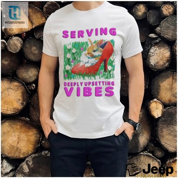 Get Laughs With Our Official Deeply Upsetting Vibes Tee hotcouturetrends 1