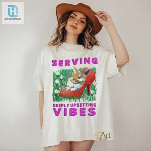 Get Laughs With Our Official Deeply Upsetting Vibes Tee hotcouturetrends 1 1