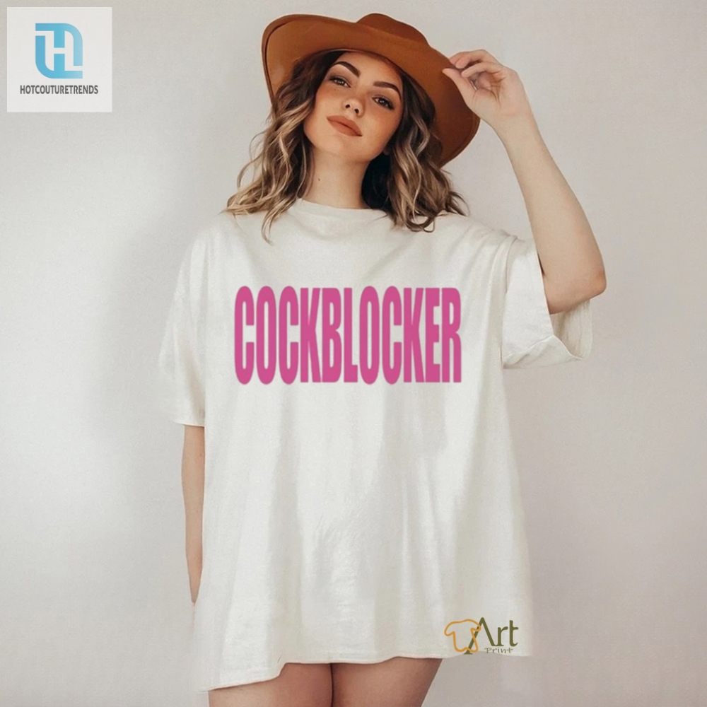 Unlock Laughs With The Unique Kimpetras Cockblocker Shirt