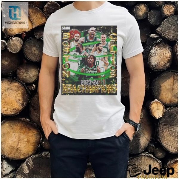 Celebrate Celtics 2023 Nba Win With A Funny Slam Poster Tee hotcouturetrends 1 2