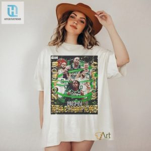 Celebrate Celtics 2023 Nba Win With A Funny Slam Poster Tee hotcouturetrends 1 3