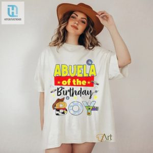 Funny Abuela Of Birthday Boy Family Matching Shirt hotcouturetrends 1 2