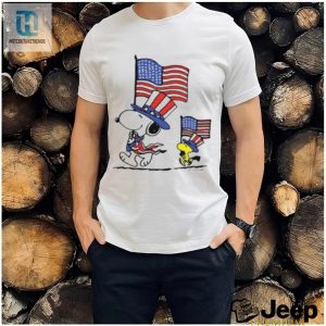 Snoopy Woodstock 4Th Of July Tee Funny Patriotic Style hotcouturetrends 1 1