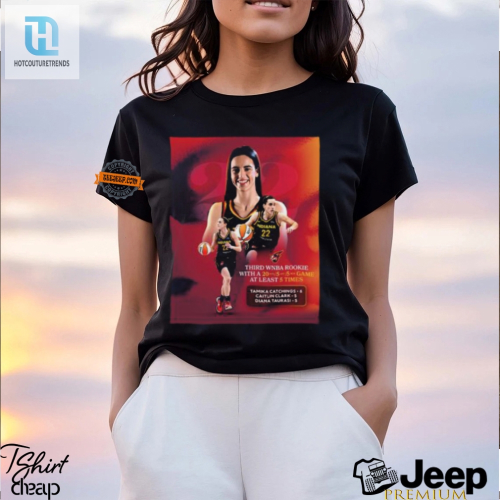 Wnba Legends Unite Caitlin Clark Rookie Record Tee