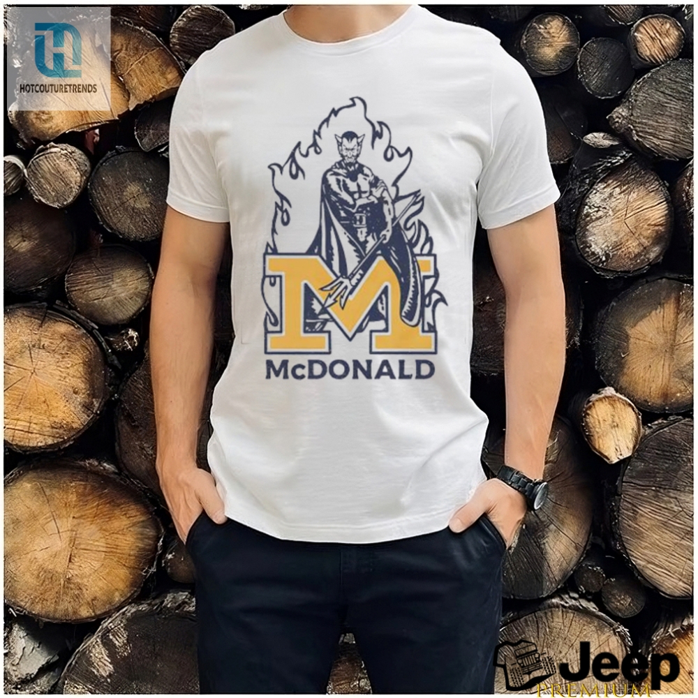 Get Devilishly Stylish Mcdonald Blue Devils Tee 