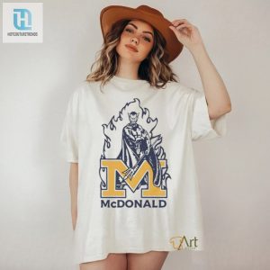 Get Devilishly Stylish Mcdonald Blue Devils Tee hotcouturetrends 1 2