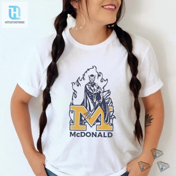 Get Devilishly Stylish Mcdonald Blue Devils Tee hotcouturetrends 1 3