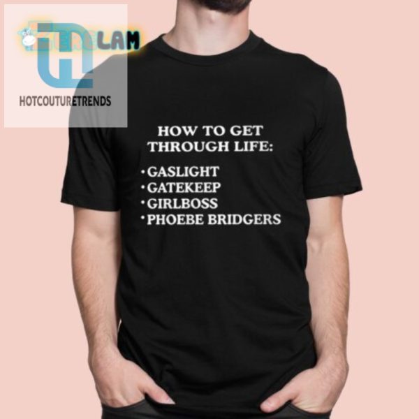 Conquer Life Funny Phoebe Bridgers Girlboss Tee hotcouturetrends 1