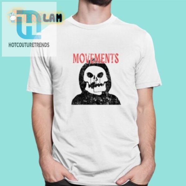 Get Spooked In Style Movements Afraid To Die Skull Tee hotcouturetrends 1