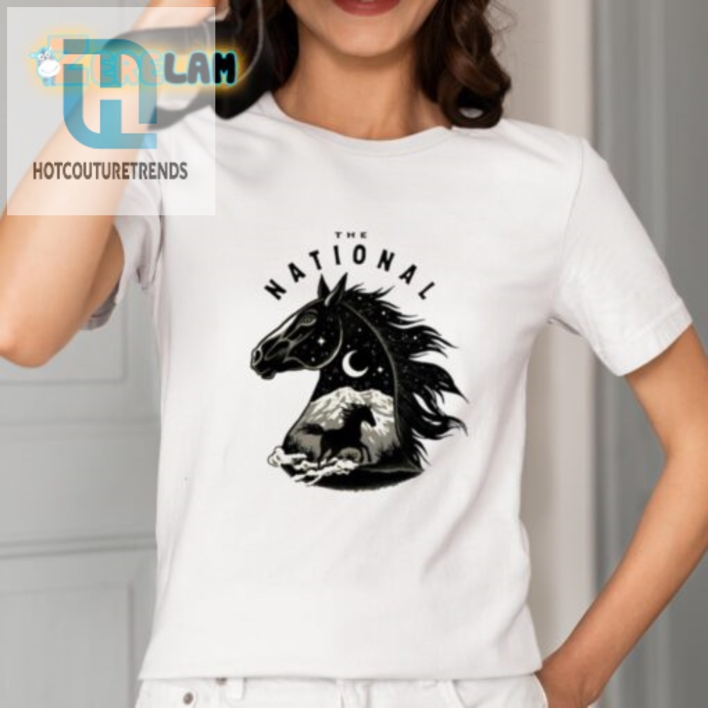 Get A Laugh With The National Mustang Shirt  Stand Out Fun