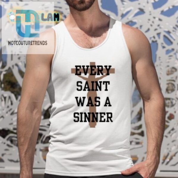 Get A Laugh With Chris Browns Every Saint Was A Sinner Tee hotcouturetrends 1 4