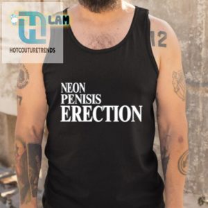 Glow Up Your Wardrobe Neon Penis Erection Tee hotcouturetrends 1 4