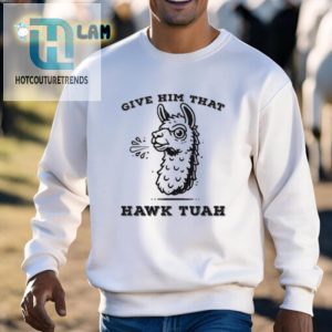 Unique Spitting Llama Hawk Tuah Shirt Funny And Bold hotcouturetrends 1 2