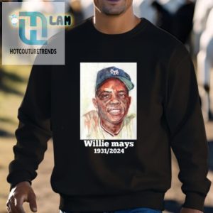 Funny Rest In Peace Willie Mays 19312024 Shirt Tribute hotcouturetrends 1 2