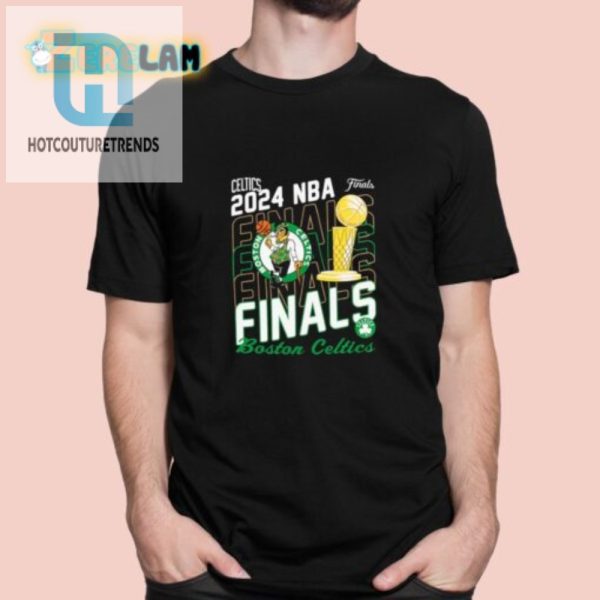 Dunking In Style Celtics 2024 Finals Shirt Game On hotcouturetrends 1