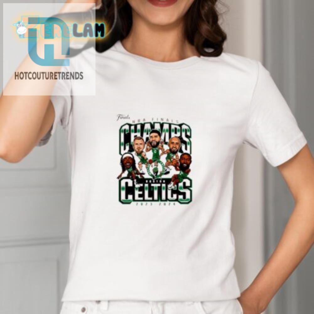 Get Lucky Celtics 20232024 Champs Tee  Wear The Win
