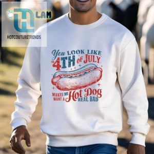 Funny 4Th Of July Hot Dog Shirt Unique Hilarious Design hotcouturetrends 1 2