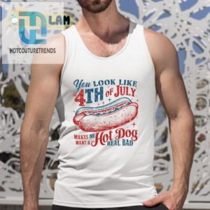 Funny 4Th Of July Hot Dog Shirt Unique Hilarious Design hotcouturetrends 1 4