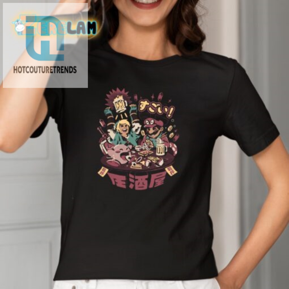 Quirky Heroes Izakaya Anime Shirt  Wear Your Fandom Funny