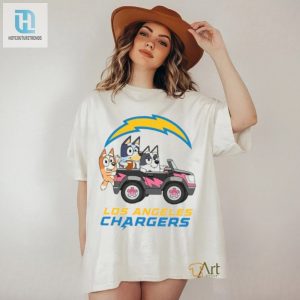 Drive Dive With Bluey In Chargers Gear Hilariously Unique hotcouturetrends 1 3