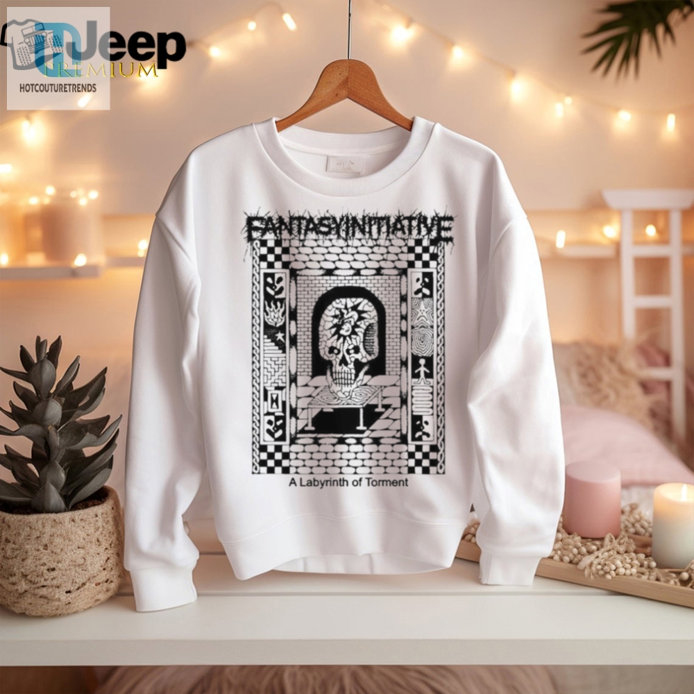 Get Lost In Laughter Quirky Labyrinth Torment Tshirt