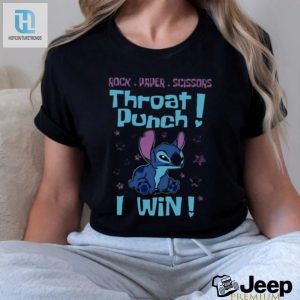 Stitch Rock Paper Scissors Throat Punch Shirt Hilarious Win hotcouturetrends 1 3