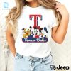 Score Big Laughs With Mickey Friends Texas Rangers Shirt hotcouturetrends 1