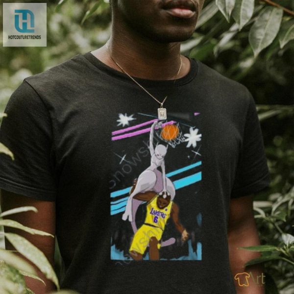 Mewtwo Dunks On Lebron Limited Edition Funny Shirt hotcouturetrends 1