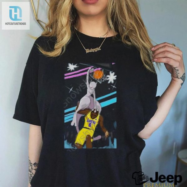 Mewtwo Dunks On Lebron Limited Edition Funny Shirt hotcouturetrends 1 1